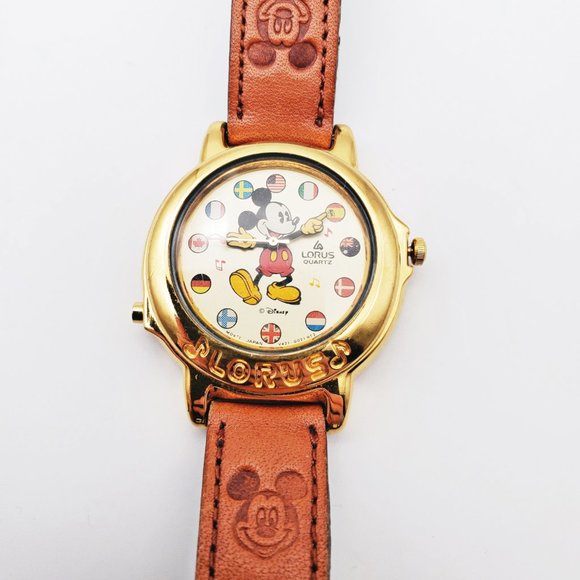 Disney Accessories - Disney X Lorus Mickey Epcot VTG Musical Watch